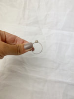 Silver Pear Moonstone Ring