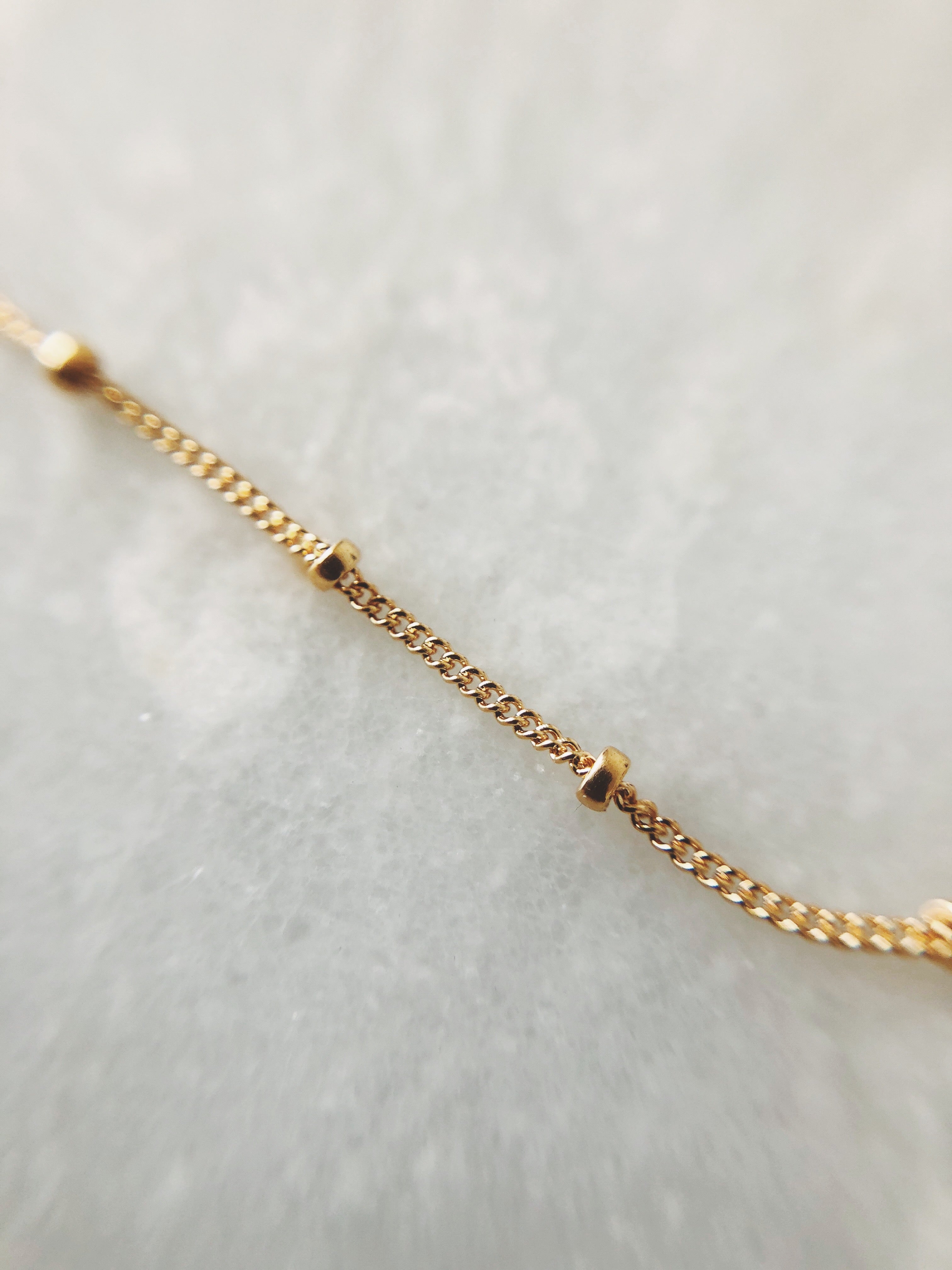 Gold Satellite Necklace